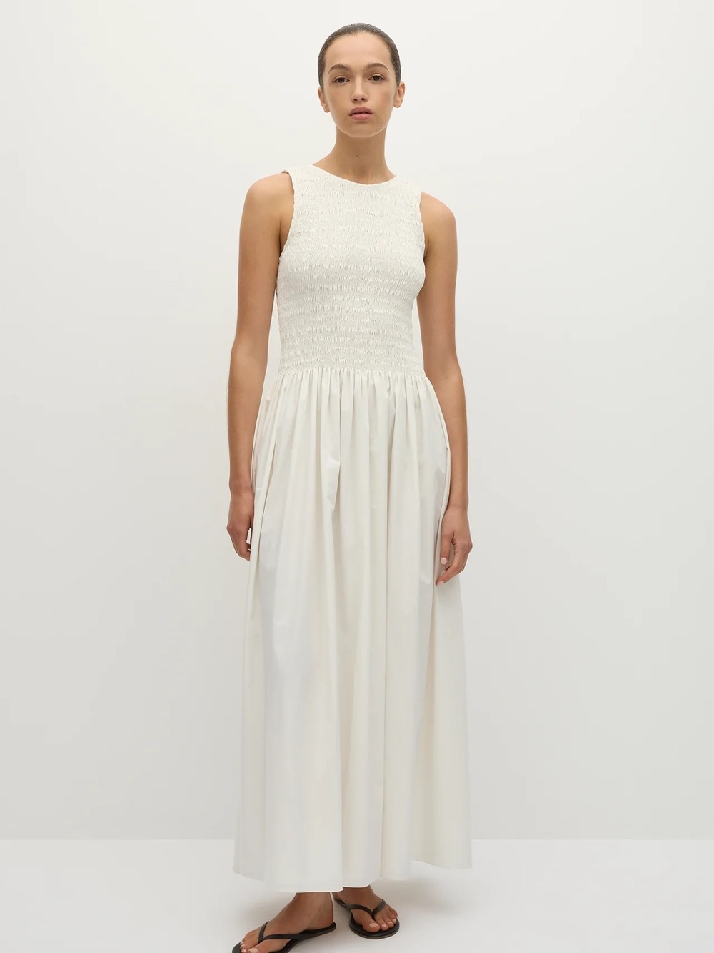 Faithfull Alena Maxi Dress White